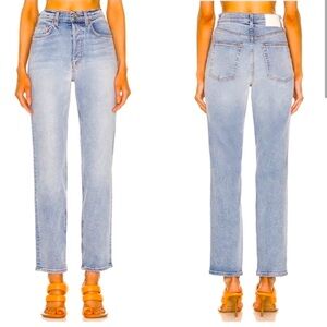 GRLFRND NWT Cassidy Jeans straight high rise